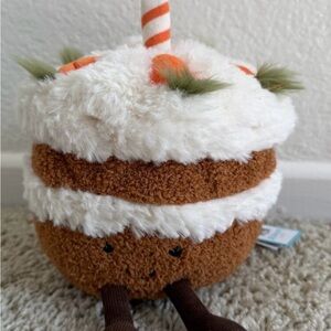 Jellycat Amuseables Carrot Cake Authentic